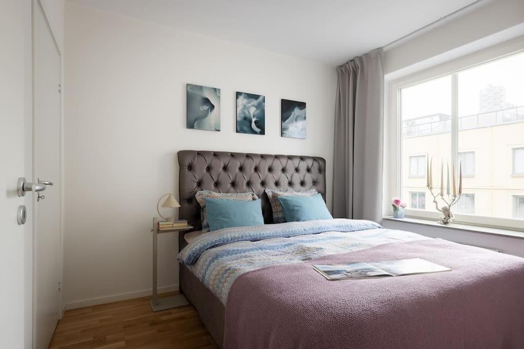 Modern Elegance I Hagastaden Appartement Stockholm Buitenkant foto
