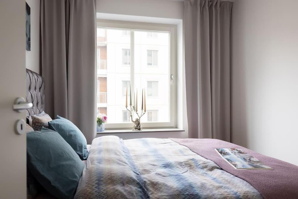 Modern Elegance I Hagastaden Appartement Stockholm Buitenkant foto