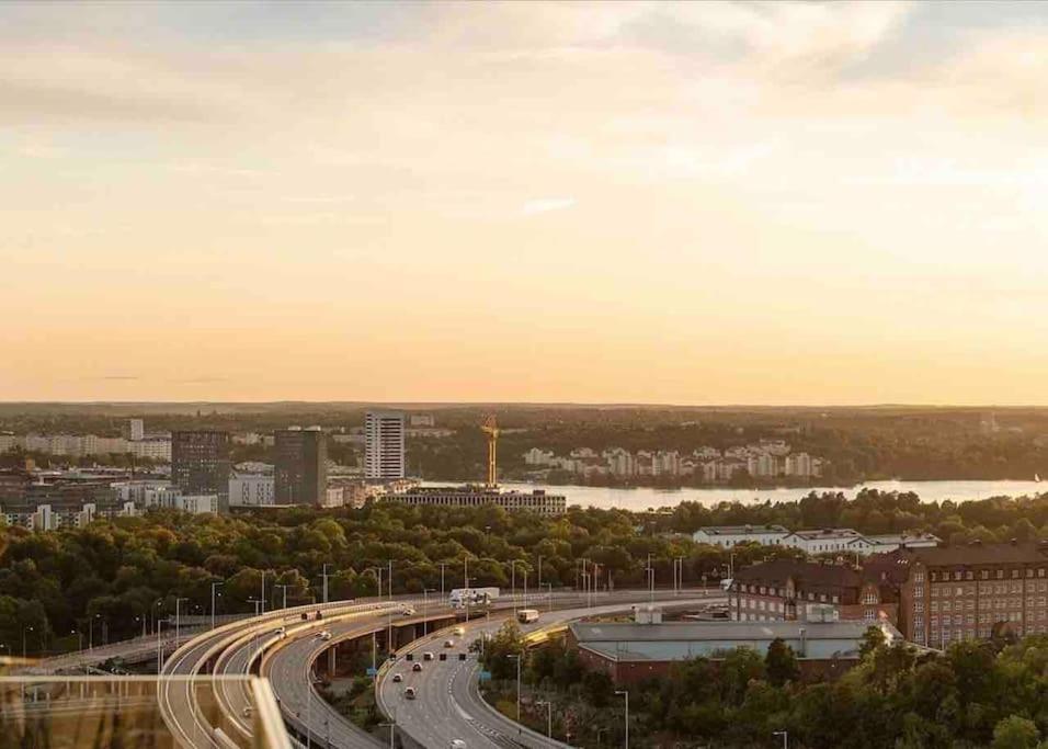 Modern Elegance I Hagastaden Appartement Stockholm Buitenkant foto
